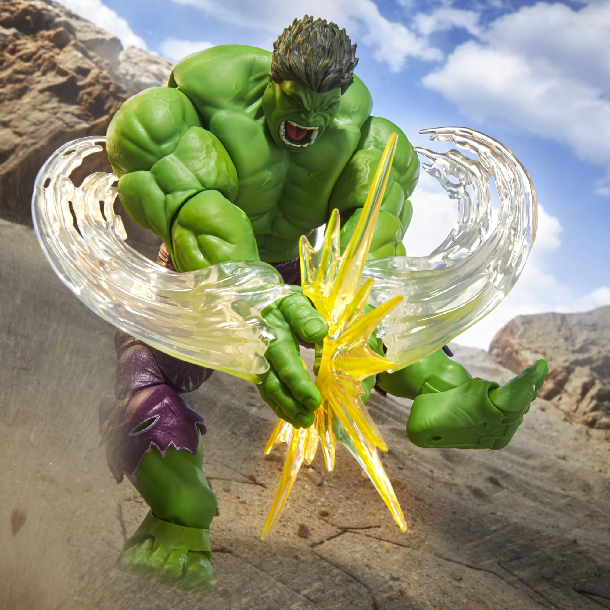 Marvel Legends Maximum Series Hulk, 6" Scale Hulk Comics Collectible Action Figure
