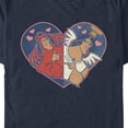 thumbnail image 2 of Men's The Emperor's New Groove Angel and Devil Kronk Graphic Tee Navy Blue 2X Large, 2 of 5