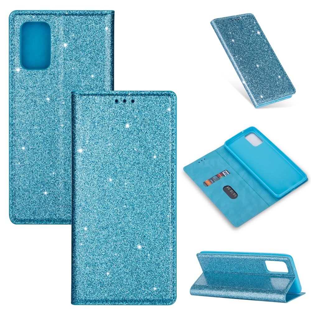 Galaxy A71 Case (5G Version), Allytech PU Leather Slim Fit Glitter