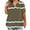 Brown, variant on Scyoekwg Short Sleeve Womens Tops V Neck Plus Size Tunic Tshirt Lightweight Color Block Patchwork Loose Trendy Blouses (Brown,XXL)