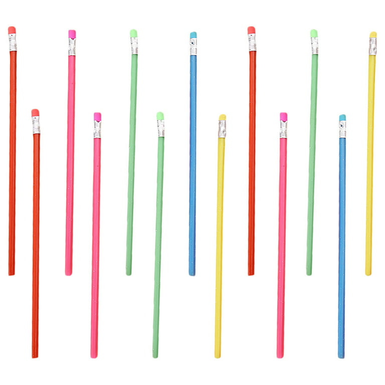 One Dozen (12) Flexible Pencils 12.5 Inches long in Assorted Colors –  Edison Novelty