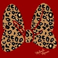 thumbnail image 2 of Men's Mickey & Friends Cheetah Print Minnie Mouse Bow Graphic Tee Red Medium, 2 of 5