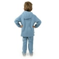 thumbnail image 4 of JAN & JUL Boys' Active Outdoor Fleece Hoodie with Zipper for Kids (Stormy Blue, Size 8Y), 4 of 5