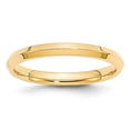 thumbnail image 5 of 14K Yellow Gold 2.5mm Knife Edge Comfort Fit Band Ring Size 7, 5 of 7