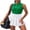 Green, variant on Pinspark Womens Golf Shirts Sleeveless Tennis Shirt Lightweight UPF 50 Polo Top Stretchy Quick Dry Sportswear