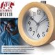 thumbnail image 4 of Csl - Analogue Alarm Clock - Retro Design - Illuminated Dial With Light - Silent - Travel Alarm Clock - Alarm Sound - Snooze Button Snooze Function -, 4 of 5