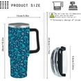 thumbnail image 3 of Mermaids Girl 40oz Tumbler With Handle Gifts For Friends Slim Tumbler With Lids For Outdoor, 3 of 6