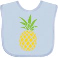 thumbnail image 3 of Inktastic Summer Pineapple Boys or Girls Baby Bib, 3 of 4