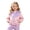Pink, variant on Unisex Kids Color Block Patchwork Hooded Windbreaker Jacket, Wind Resistant Casual Coat for School, Park, Travel & Cool Fall Outdoor Wear(Navy/2-3 Years)