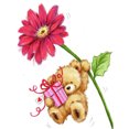 thumbnail image 2 of Cuadros Decorativos Kits de bordado impresos de oso de peluche DIY de 11CT de punto de cruz completo (09 40x50cm) Wdftyju embutido en tela, 2 of 9