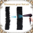 thumbnail image 5 of Faux Suede 1 pc Faux Fur Chenille Stick Fabric Roll for Christmas Tree Decor or Wreath Bows Craft Black 2000x2mm, 5 of 9