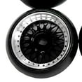 thumbnail image 4 of RC Wheel Rim Tires Rc Tires for Wltoys Control 1/28 Model K969 K989 P929 1/28 Scale Buggy Hobby Black, 4 of 4