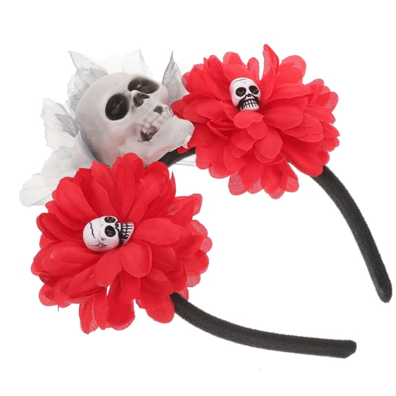 FOMIYES Funny Headband Skeleton Cloth Costume Prop for Adults 1Pack