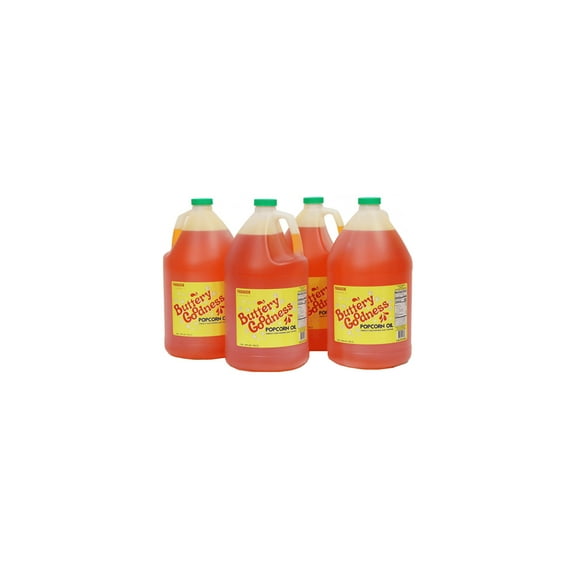 Buttery Goodness Popcorn Oil and Topping - Case of 4