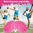 thumbnail image 4 of 2 Pcs Cheerleader Pom Poms for Sports Party Dance Accessory pink, 4 of 5