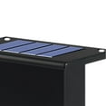 thumbnail image 3 of Luces de es Luces de pared de jardín de lámpara solar para escaleras, , barandillas, patio, jardín, cálido, cambio r Zulema Lámpara de pared para patio al aire libre, 3 of 4