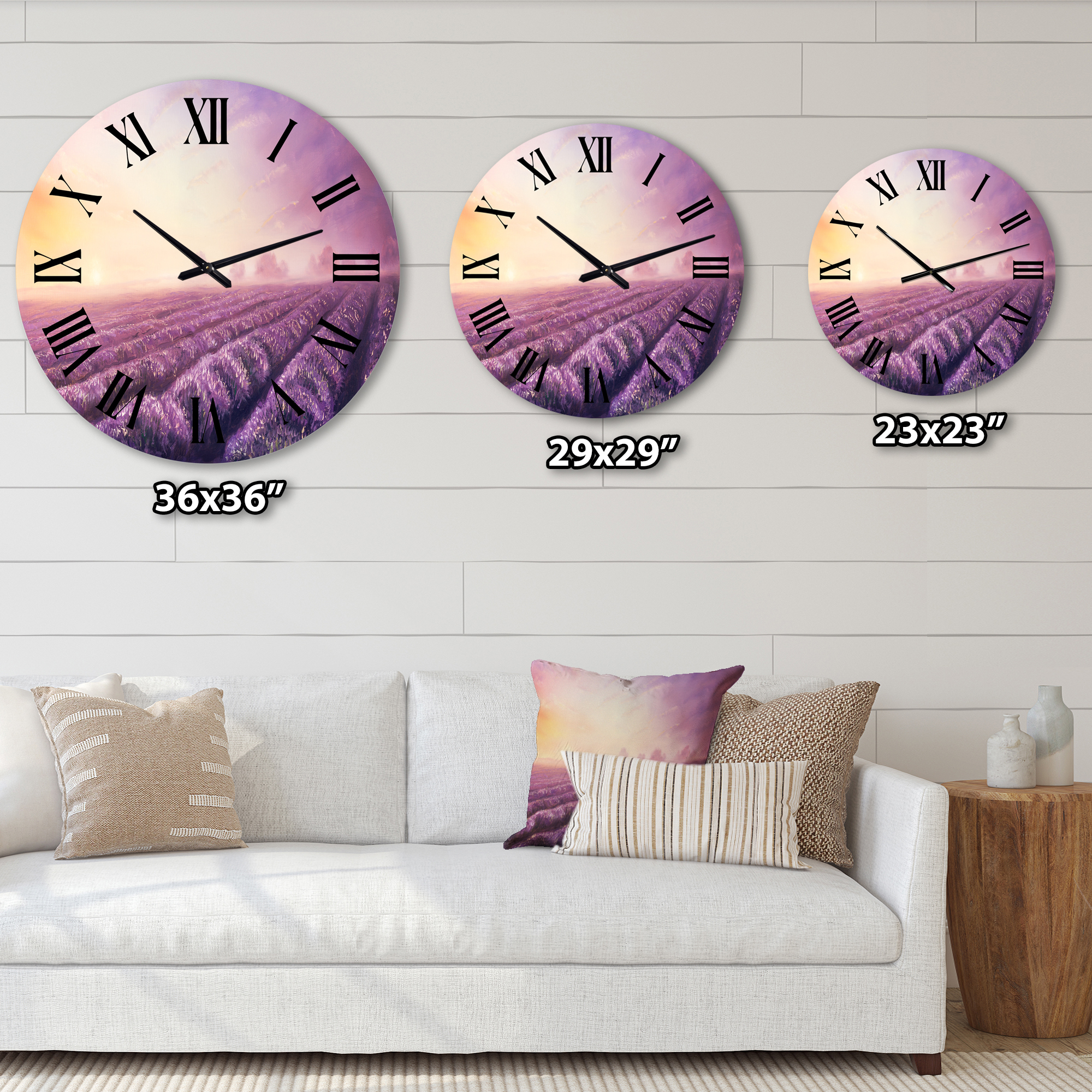 Designart 1 in Quartz Modern/Contemporary Wall Clock