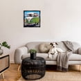 thumbnail image 4 of Stupell Industries Coastal Dogs Driving Retro Van Black Floating Frame Canvas Art, 25 x 25, by CR Townsend, 4 of 8