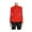 red, variant on Sonia Rykiel Womens Ribbed Mock Turtleneck Pullover Sweater, Red, Medium