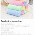 thumbnail image 7 of Wood Fiber Wipes Soft NonGreasy Kitchen Wipes Dishcloths Furniture Dish Towels Glass Cleaning Wipes (35g×5), 7 of 7
