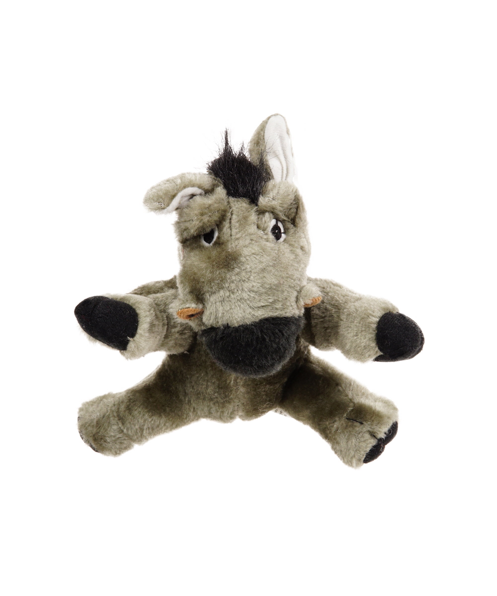 plush donkey dog toy with realistic animal sound 7"