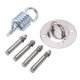 thumbnail image 5 of Gancho De Anclaje Para Montaje En Pared De Techo, Ancla De Montaje En Pared De Hamaca De Acero Inoxidable Conexión Firme Resistencia A La Corrosión Durable Para Silla Colgante ANGGREK Ceiling Wall Mount Anchor Hook, 5 of 8