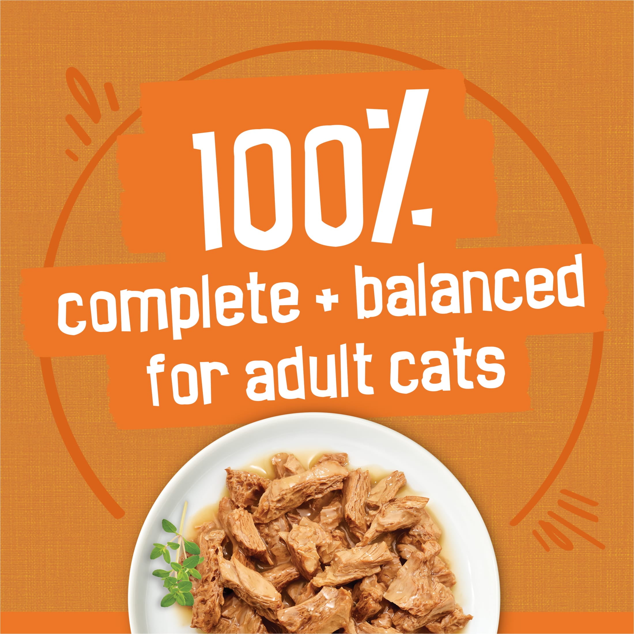 Purina Friskies Gravy Wet Cat Food Variety Pack, Chicken Lovers Prime Filets and Shreds, 5.5 oz Cans