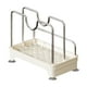 thumbnail image 1 of Organizador multiusos para tapas de ollas, soporte para utensilios de cocina, soporte para tapas de ollas, diseño compacto. blanco plateado, 1 of 9