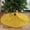 Yellow, variant on Sparkling Sequins Christmas Tree Skirt 21x21 Inches, Round Sparkle Xmas Decor Mat with Non-Slip Backing for Small Trees & Tabletops Red