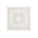 thumbnail image 2 of Mantel de Encaje, Cubremesa Cuadrado Bordado, Sobrepuesto de Estilo Vintage con Diseño Calado, 90x90 cm (35.4x35.4 pulgadas) para Mesas de Café, Bodas, Mesas de Comedor, 2 of 7