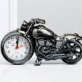 thumbnail image 5 of Mini Motorcycle Model Alarm Clock Battery Powered Desk Shelf Clock Creative Home Decoration, 5 of 5
