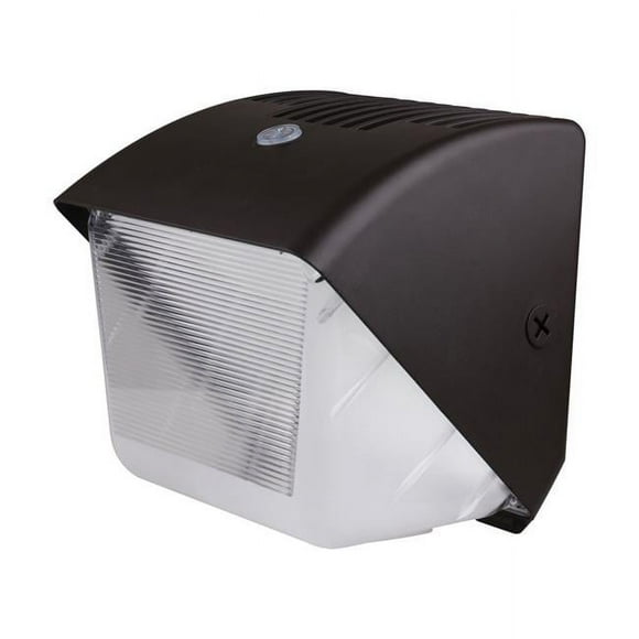 Satco Nuvo 3008682 8.44 x 8.5 x 7.45 Po Lumière Murale Extérieure à Activation par Mouvement, Bronze