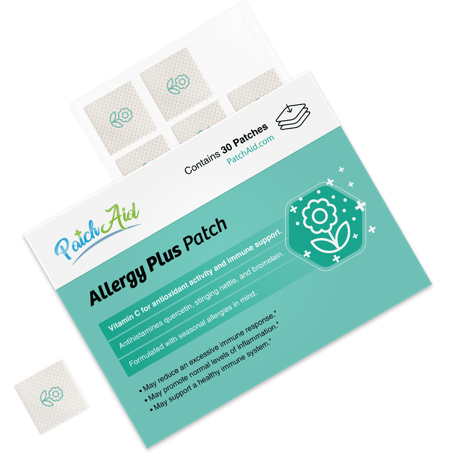 Allergy Plus Vitamin Patch by PatchAid Size: 6-Month Supply