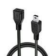 thumbnail image 3 of Mini USB Extension Cable USB 5Pin Male to Female Data Power Extension Cable Adapter for Dash Camera Digital Camera, 3 of 10