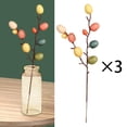 thumbnail image 4 of Huevo de Pascua árbol Decoración del hogar pintura huevos B Sharpla Rama de árbol de huevo, 4 of 8