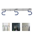thumbnail image 6 of GOOHOCHY 1Pcs S-type Mop Broom Holder Silver 16.51X3.54X0.79 Inch 304 Stainless Steel Toilet, 6 of 8