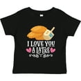 thumbnail image 3 of Inktastic Hanukkah Funny Latke Girls Toddler T-Shirt, 3 of 5