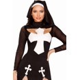 thumbnail image 3 of Disfraz Roma Monja Apasionada con Velo Negro y Blanco, 3 of 4