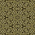 thumbnail image 1 of Ahgly Company Machine Washable Indoor Square Transitional Metallic Gold Area Rugs, 6' Square, 1 of 7