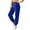 Blue, variant on Womens Velvet Jogger Pants Soft Cozy Elastic Cuff Casual Loungewear Velour Fleece Sweatpants Drawstring with Pockets Fall Winter Trousers