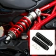 thumbnail image 2 of 2pcs Rubber Shock Protector Front Fork Cover Gaiters Boot for ZJ125 CG125 Motorcycle, 2 of 8