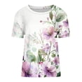 thumbnail image 4 of Women Tank Tops Loose Fit Plus Size Womens Blouses for Work Work Out Shirts Gym Loose Plus Size, 4 of 5