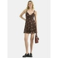 thumbnail image 2 of Madden NYC Women's Sleeveless Skater Dress with Lace Trim, Sizes XXS-XXL, 2 of 5