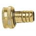thumbnail image 2 of Fiskars 580946 0.5 in. Green Thumb Hose Stem Replacement Female Connector  Brass Pack of 10, 2 of 2