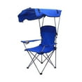 thumbnail image 2 of Cyclone Sound Blue Portable Folding Camping Chair with Canopy Outdoor Camp Tailgate Chair (Blue, Green, Navy, Red), 2 of 3