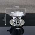 thumbnail image 3 of YAOMOBB Filtre à Café Filtre en Acier Inoxydable Entonnoir à Café Filtre 1 Ensemble Résistant à la Chaleur Filtre Cône Réutilisable pour Maison Cuisine, 3 of 5