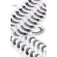 thumbnail image 3 of Nvzi-c 10 Pairs Wispy Mink Lashes Fluffy Eye Lashes Natural Look Volume Fake Eyelashes，A1025, 3 of 3