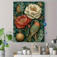 thumbnail image 4 of William Morris Botanical Canvas Wall Art, Sage Green Art Nouveau Exhibition Home Decor, 4 of 8