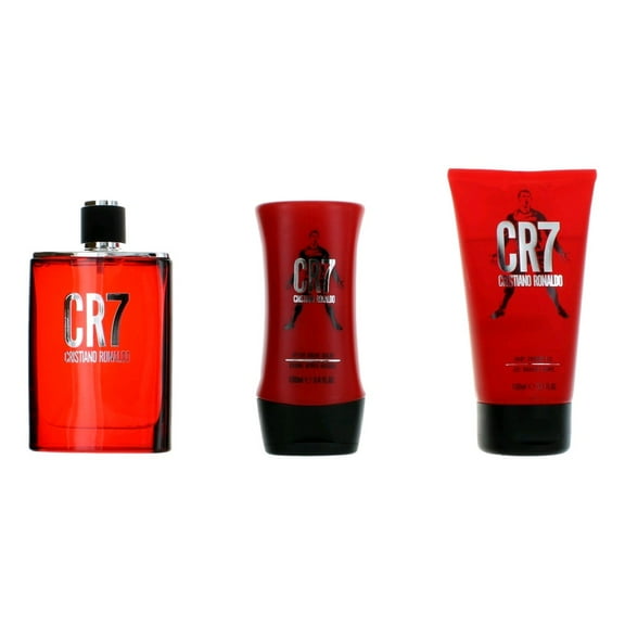 CR7 by Cristiano Ronaldo, Mens Cologne, Shower Gel, and Aftershave, 3 pc