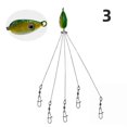 thumbnail image 2 of Snap Swivel 5 Arms Umbrella Rig Fishing Lure Fishing Gear Fishing Gear Group, 2 of 5